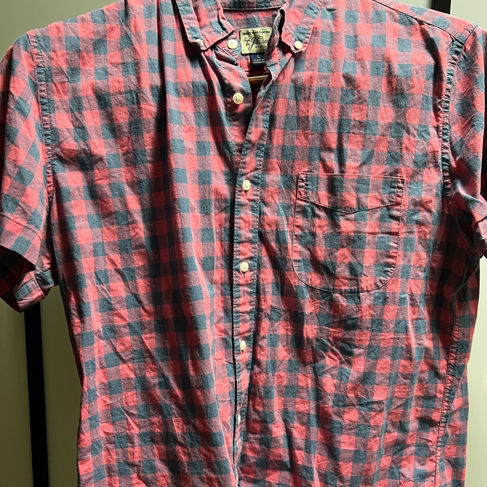 J.Crew Large button down t-shirt